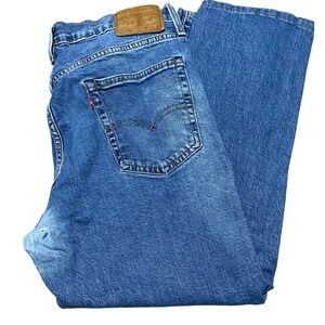 Levis 541 Athletic Taper Jeans Mens 33x30 Blue Denim‎ Premium Medium Wash Big E